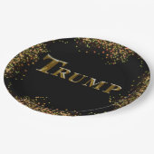 トランプ2024 ペーパープレート (アングル)