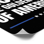 トランプ2024 ポスター (角)