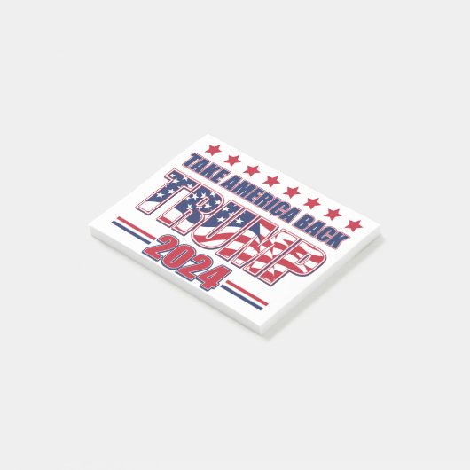 トランプ2024 ポストイット (アングル)