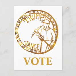 トランプ2024 ポストカード