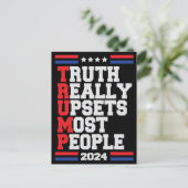 トランプ2024 ポストカード (スタンド正面)