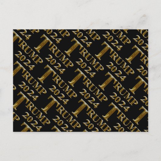 トランプ2024 ポストカード (正面)