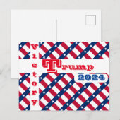 トランプ2024 ポストカード (正面/裏面)