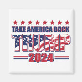 トランプ2024 マグネット (正面)