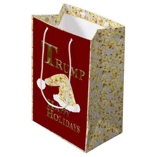 トランプ2024 ミディアムペーパーバッグ (正面アングル)