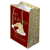 トランプ2024 ミディアムペーパーバッグ (裏面アングル)