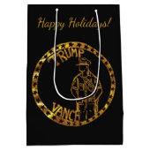 トランプ2024 ミディアムペーパーバッグ (裏面)