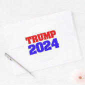 トランプ2024 ラウンドシール (封筒)