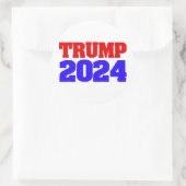 トランプ2024 ラウンドシール (バッグ)
