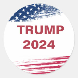 トランプ2024 ラウンドシール