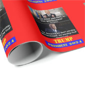 トランプ2024 ラッピングペーパー (ロールコーナー)