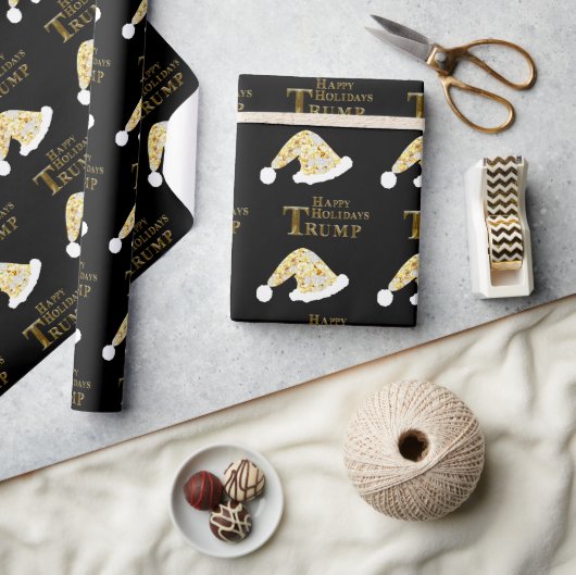 トランプ2024 ラッピングペーパー (クラフト)