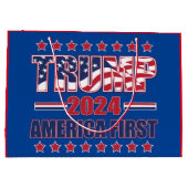 トランプ2024 ラージペーパーバッグ (裏面)