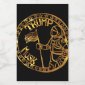 トランプ2024 ワインラベル (シングルラベル)