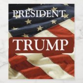 トランプ2024 ワインラベル (シングルラベル)