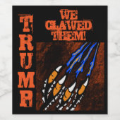 トランプ2024 ワインラベル (シングルラベル)