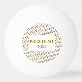 トランプ2024 卓球ボール