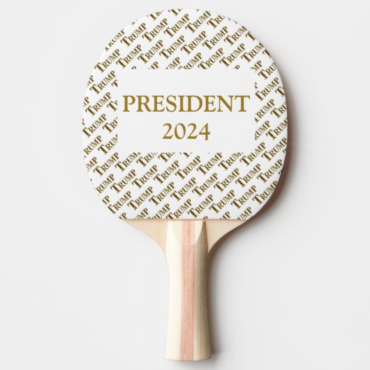 トランプ2024 卓球ラケット (正面)