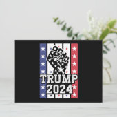 トランプ2024 反抗的ヒルビリー J.D. ヴァンス 2024 招待状 (スタンド正面)