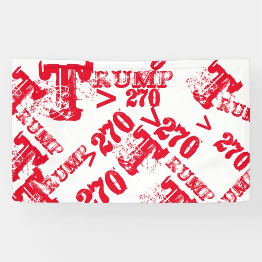 トランプ2024 横断幕 (横)