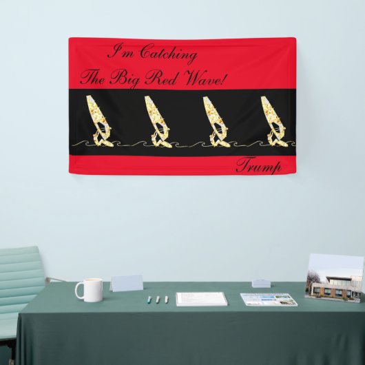 トランプ2024 横断幕 (トレードショー)