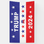 トランプ2024 横断幕 (縦)
