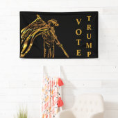 トランプ2024 横断幕 (インサイチュ)