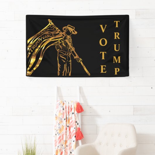 トランプ2024 横断幕 (インサイチュ)