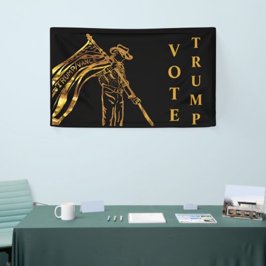 トランプ2024 横断幕 (トレードショー)