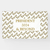 トランプ2024 横断幕 (横)