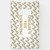 トランプ2024 横断幕 (縦)