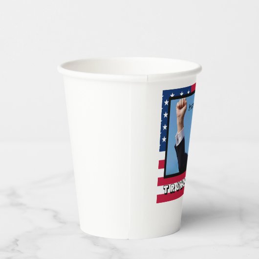トランプ2024 紙コップ (右)