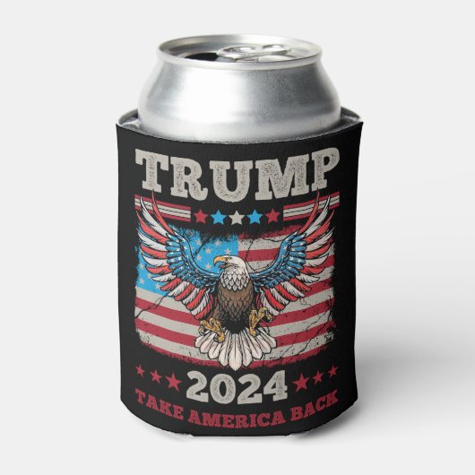 トランプ2024 缶クーラー (缶正面)