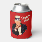 トランプ2024 缶クーラー (缶正面)