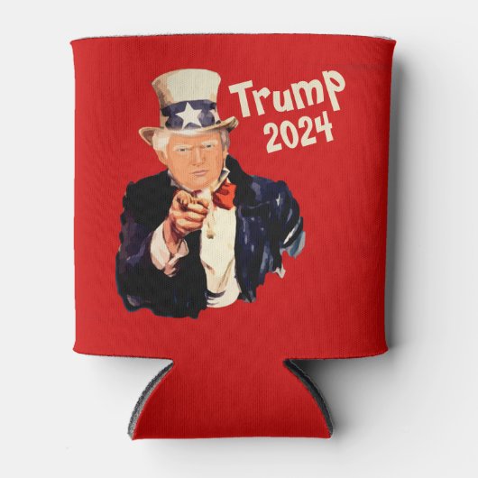 トランプ2024 缶クーラー (正面)