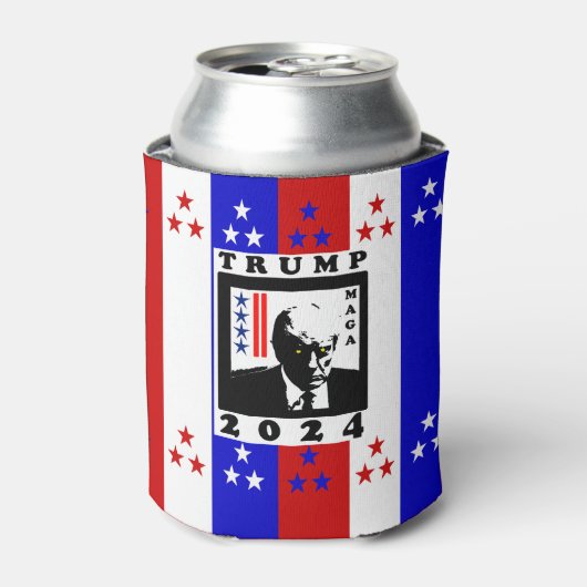 トランプ2024 缶クーラー (缶正面)