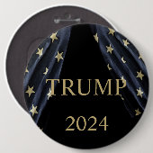 トランプ2024 缶バッジ (正面&裏面)