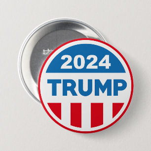 トランプ2024 缶バッジ