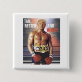 トランプ2024 缶バッジ (正面)