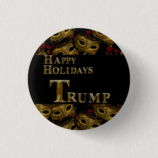 トランプ2024 缶バッジ (正面)