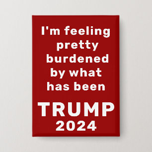トランプ2024 缶バッジ