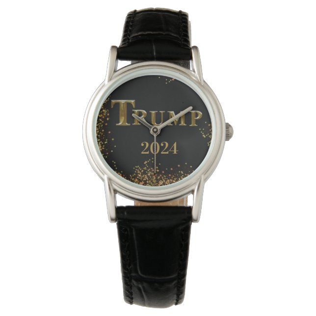 トランプ2024 腕時計 (正面)