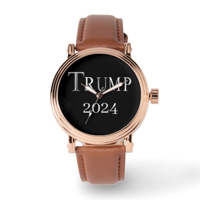 トランプ2024 腕時計 (正面)
