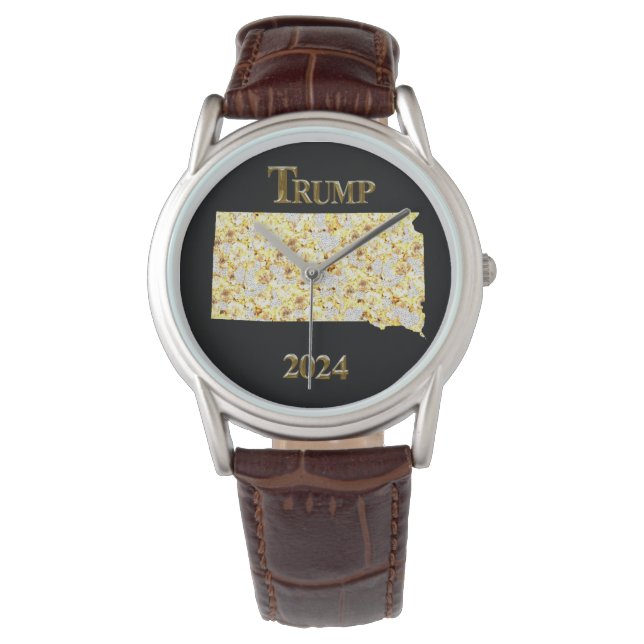 トランプ2024 腕時計 (正面)