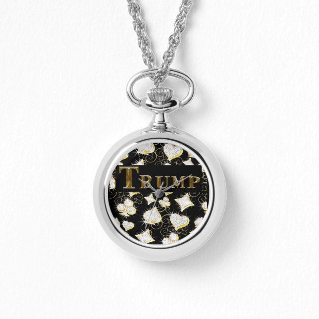 トランプ2024 腕時計 (正面)