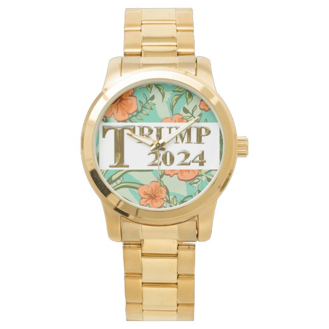 トランプ2024 腕時計 (正面)