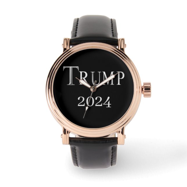 トランプ2024 腕時計 (正面)