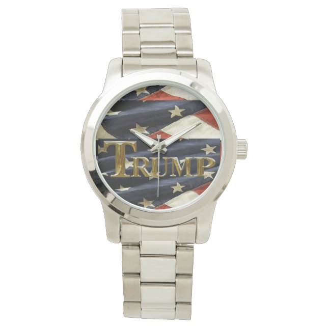トランプ2024 腕時計 (正面)