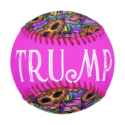 トランプ2024 野球ボール (裏面)