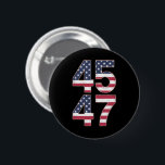 トランプ2024 45 47ヴィンテージ 缶バッジ<br><div class="desc">トランプ2024 45 47ヴィンテージ</div>